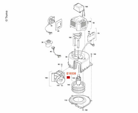 Moteur à courant continu 12V