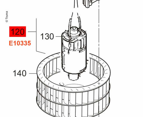 Motore a corrente continua 12V