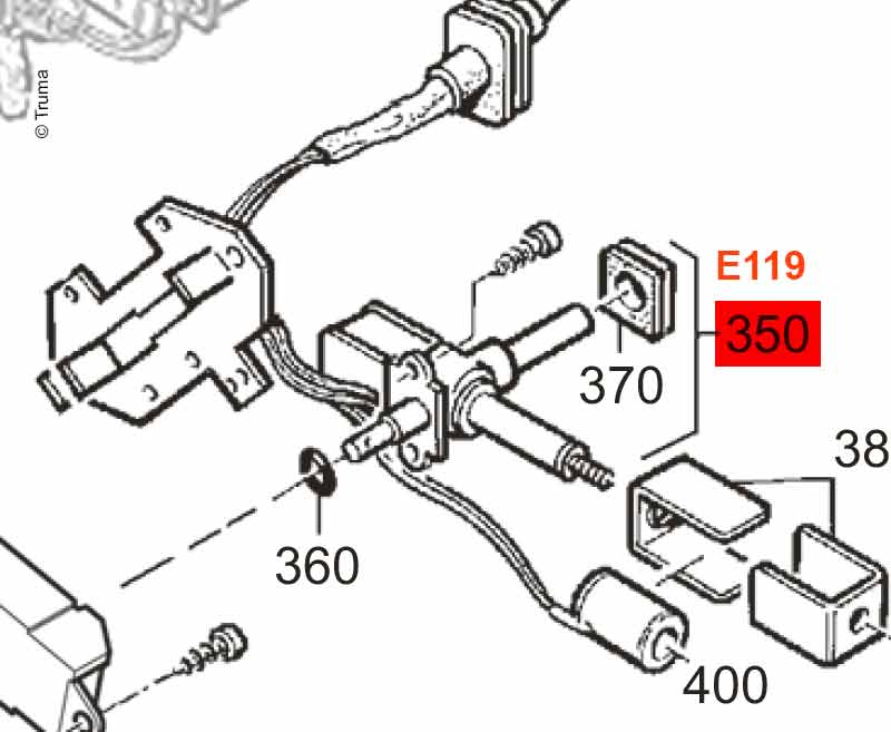 Ventilkörper E2400 30mbar