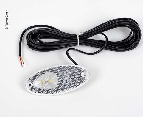 Feu réflecteur à LED Hella, transparent