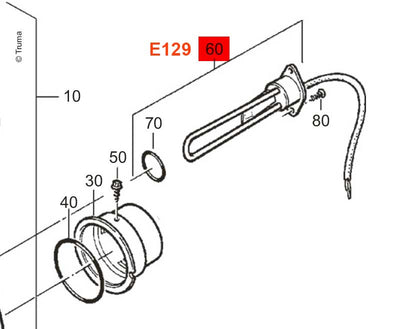 Heizstab kpl.mit O-Ring