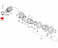 collier de serrage pour tuyau d'échappement E2800/40