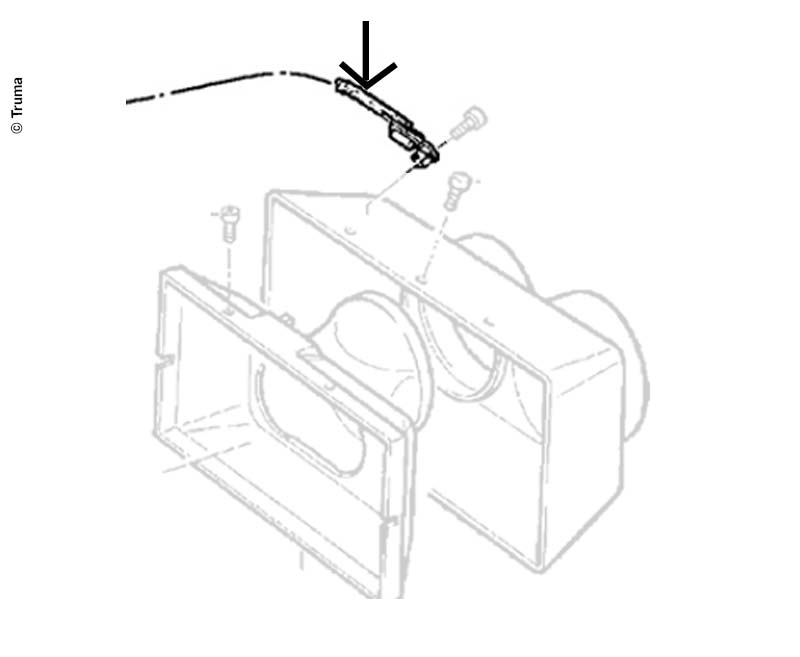 Thermostatplatte komplett für Trumatic E