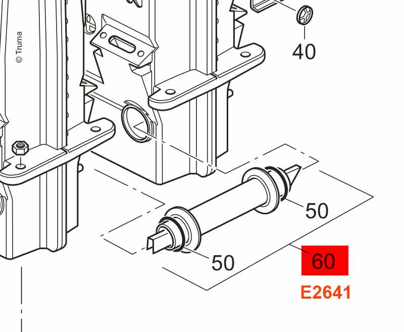 Überzündrohr S 5002/S 5004