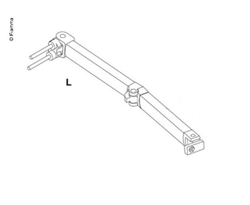 Gelenkarm F45 Ti rechts