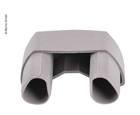 Embout de protection pour vélo gris 2x