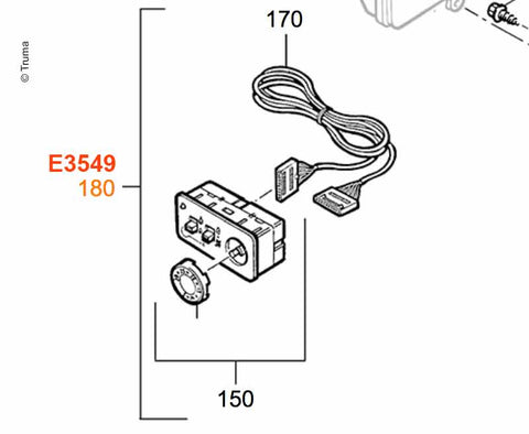 Unité de commande encastrée E4000
