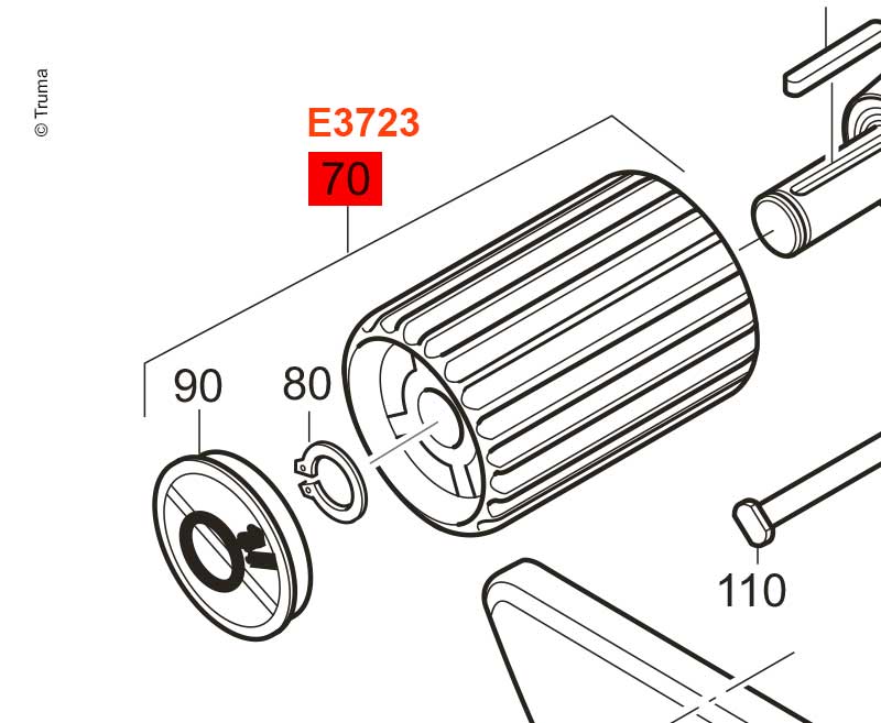 Rolle kpl. für Mover