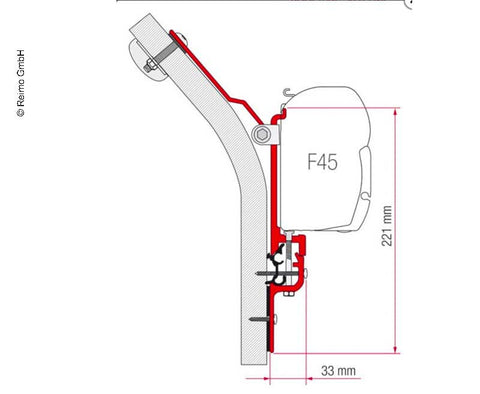 Kit adattatore Fiamma EribaT