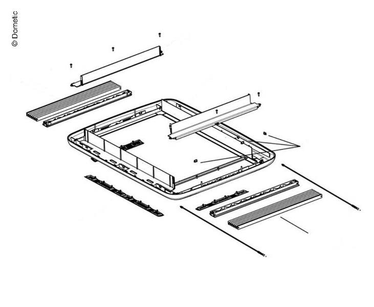 Innenrahmen kpl.Midi-Heki