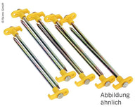 Kit picchetti Fiamma – 10 pezzi per F45, F65, ZIP, Privacy Room, Caravanstore, ricambio originale 98655-349