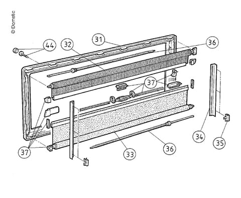 Guide per tende oscuranti S3/S4/S6