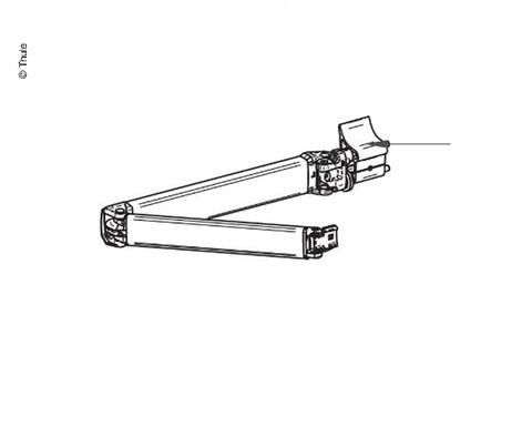 Thule O5003, Gelenkarm rechts am 3m Länge