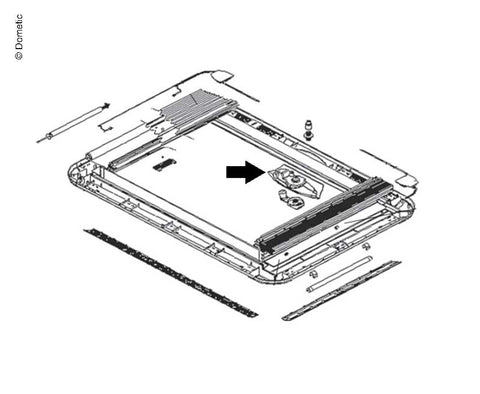 Copertura per manovella Heki 3