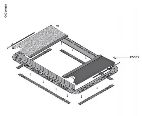Molla di serraggio Heki 2 1 set