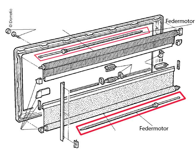 Rollo-Ersatzteile Dometic