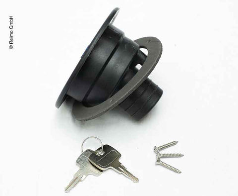 Supporto ingresso acqua nero