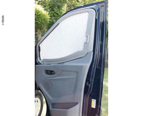Store enrouleur de vitre latérale droite Ford Transit de 2014 gris