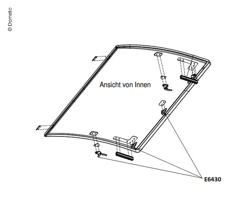 Verschl.riegel re SkyView