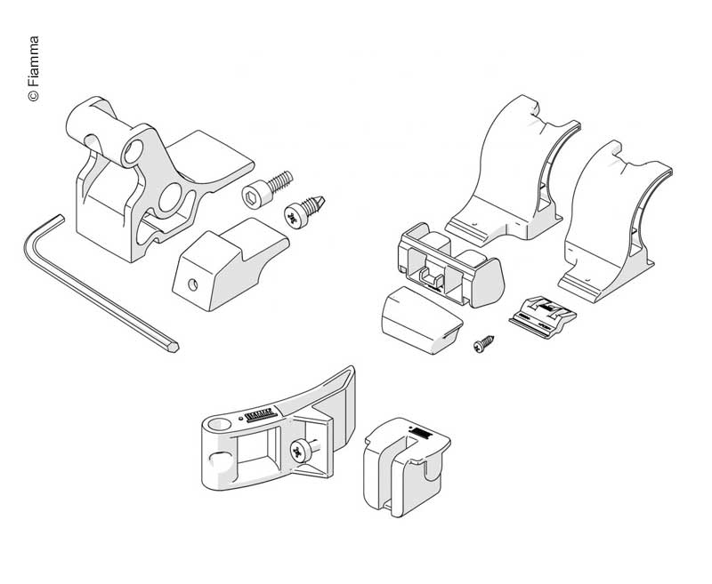 Fiamma Kit Side für Omnistor 4900/Tristor 2