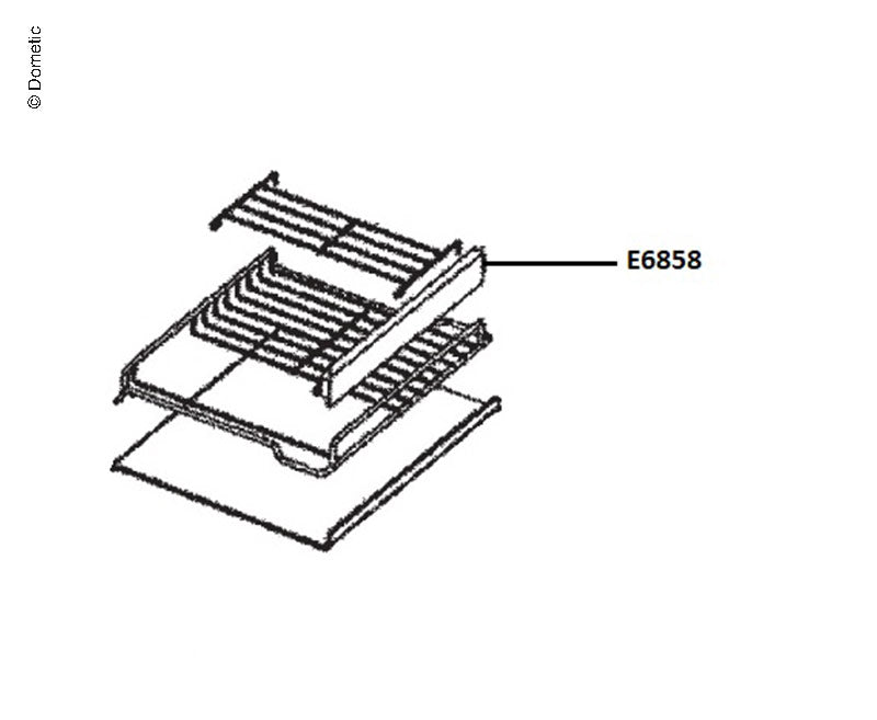 Blende Gitter f.CR-65