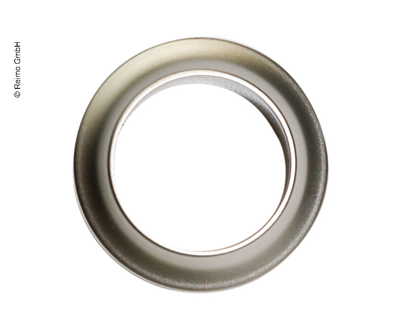 Push Lock - Rosette Silber