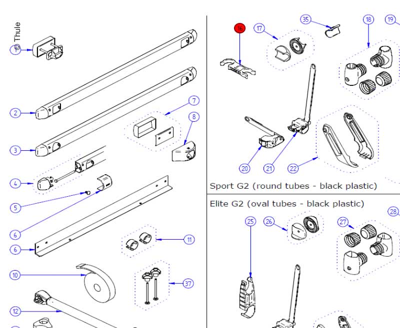 G2 PLATFORM HOLDER 34/34