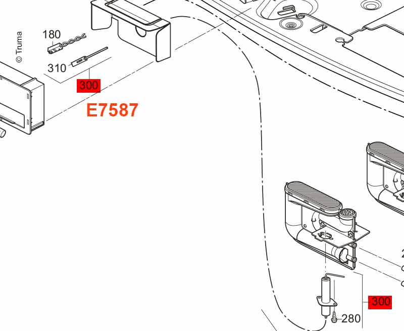 Zündkerze S 3004/S 5004, 53 cm