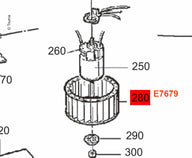 Ricircolo del ventilatore