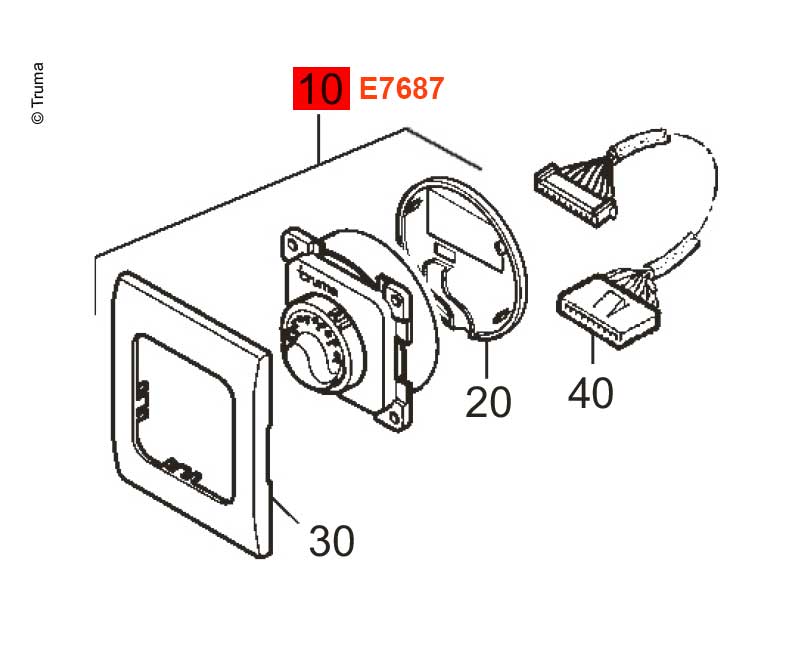 Bedienteil Trumatic E