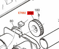roue de ventilateur Ø76