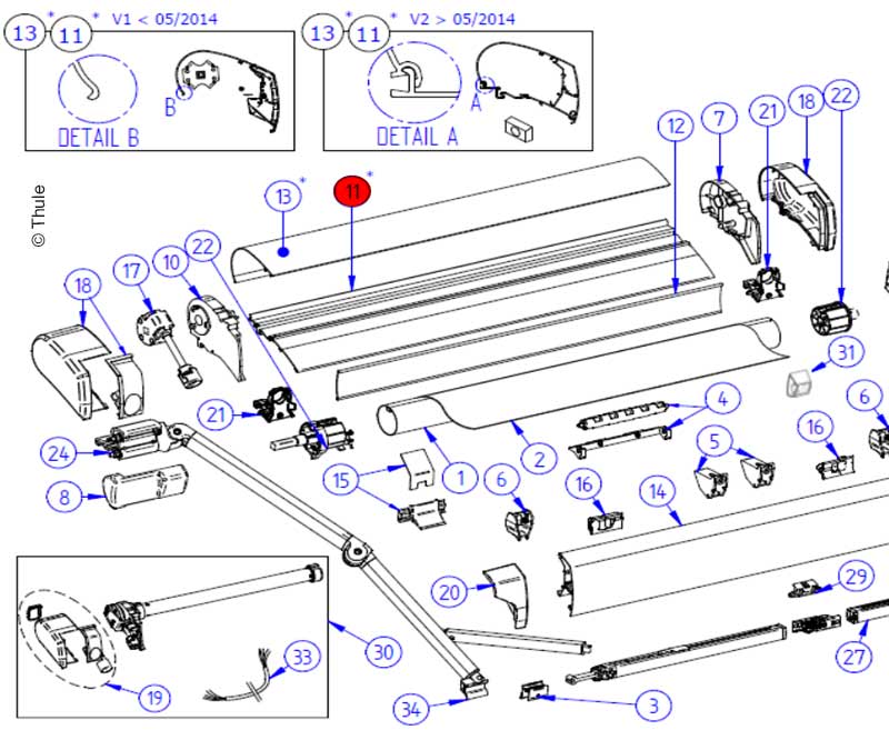 Back Housing 9200 5m V2