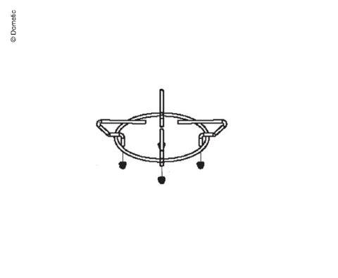 Griglia smaltata D20cm