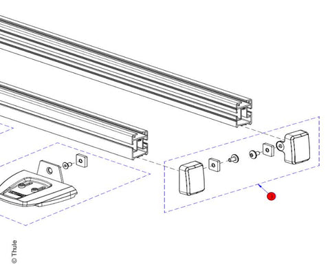 Coprirotaia di base sinistra/rig