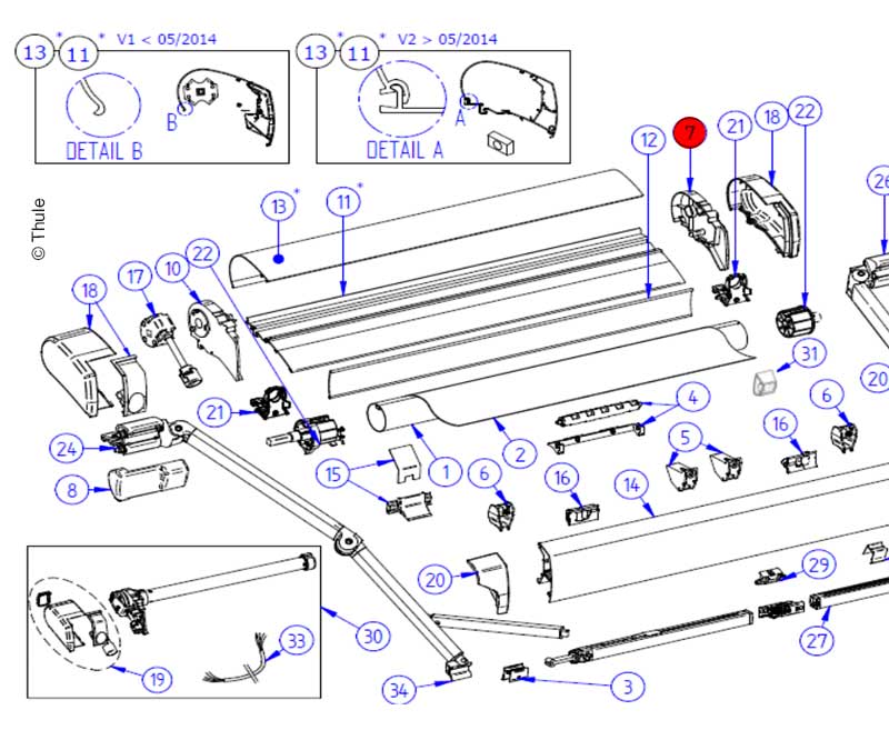 RH Endcap Assy TO9200