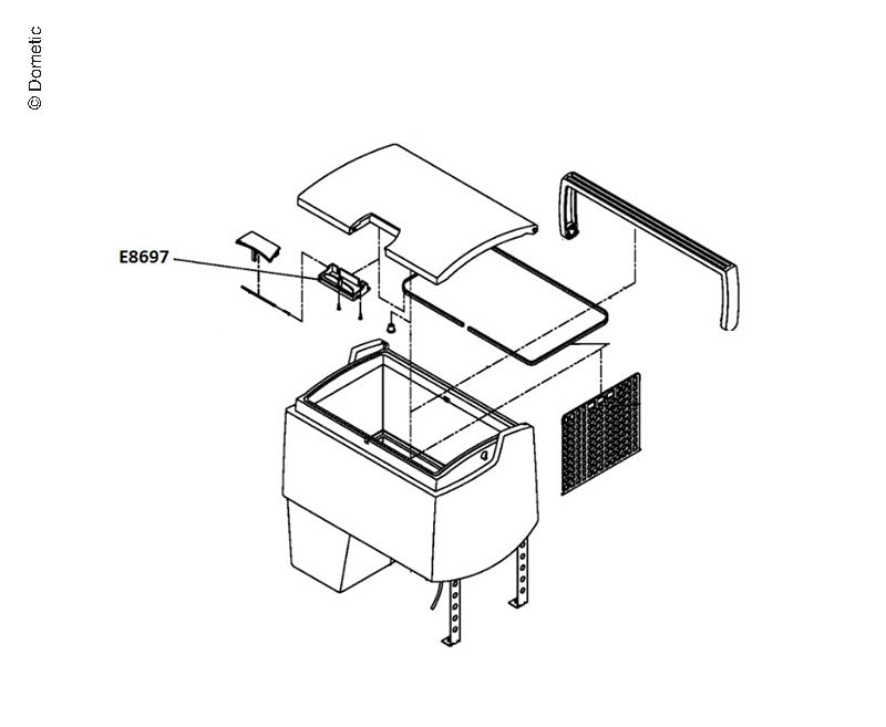 Halter Verriegelung CF18