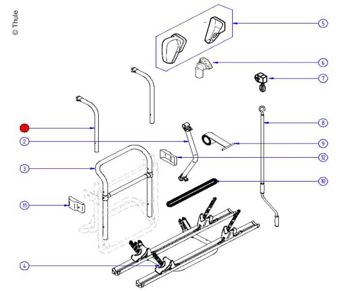 Lift Arm (1x) bis 2011