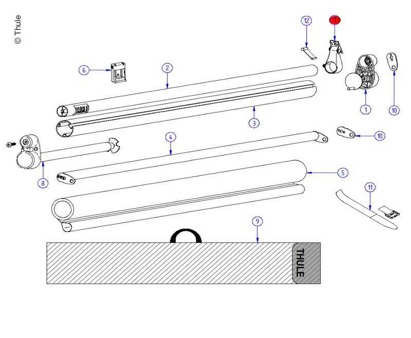 Fixation Holder Windscree