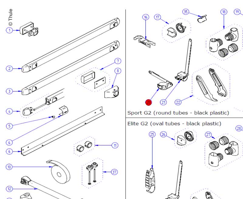 Platform Lock Vertical (2x)