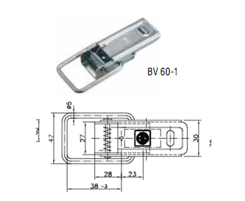 Winterhoff Bordwandverschluss BV 60-1