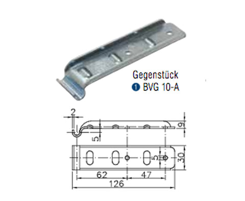 Serratura laterale Winterhoff BVG 10-A