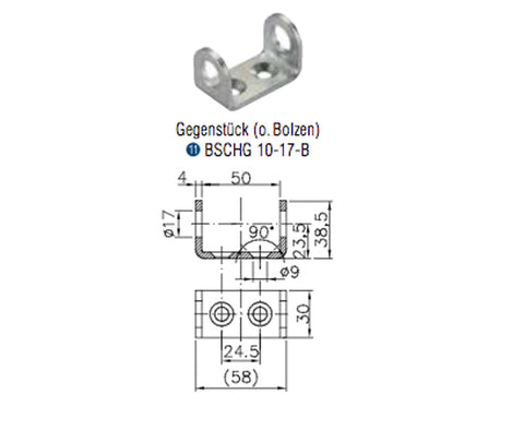 Bullone Winterhoff per controparte BSCHG 10-17-B