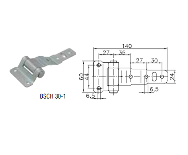 Winterhoff Bordwandscharnier 30-1