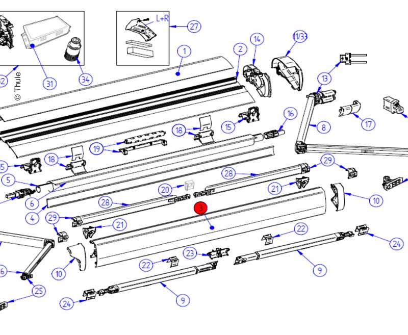 Leadrail TO 6300 3,75 ant