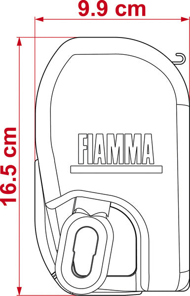 Store mural Fiamma F45 L pour grands camping-cars