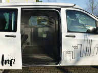 Moustiquaire pour Mercedes Vito/Viano - porte coulissante - avec fermeture éclair