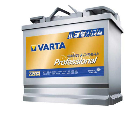 Batteries AGM à décharge profonde professionnelles Varta