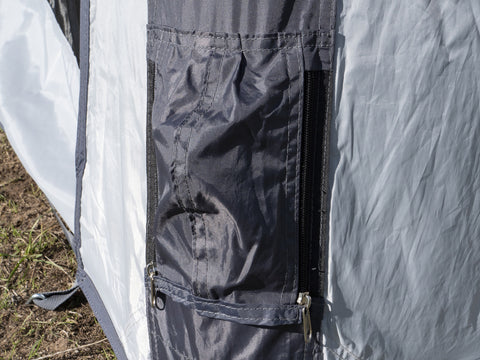 Gazebo gonfiabile/riparo per feste LINOSA con pareti laterali