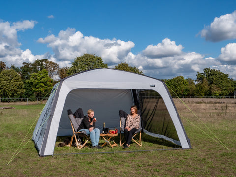 Gazebo gonfiabile/riparo per feste LINOSA con pareti laterali