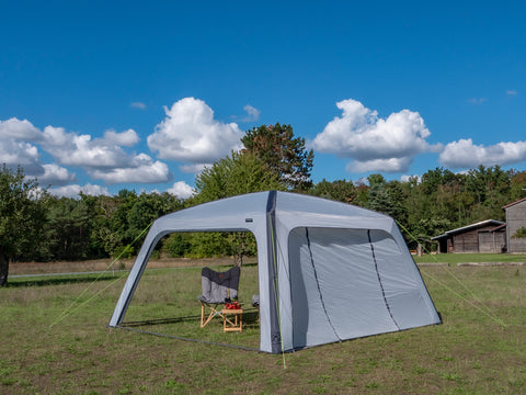 Gazebo gonfiabile/riparo per feste LINOSA con pareti laterali